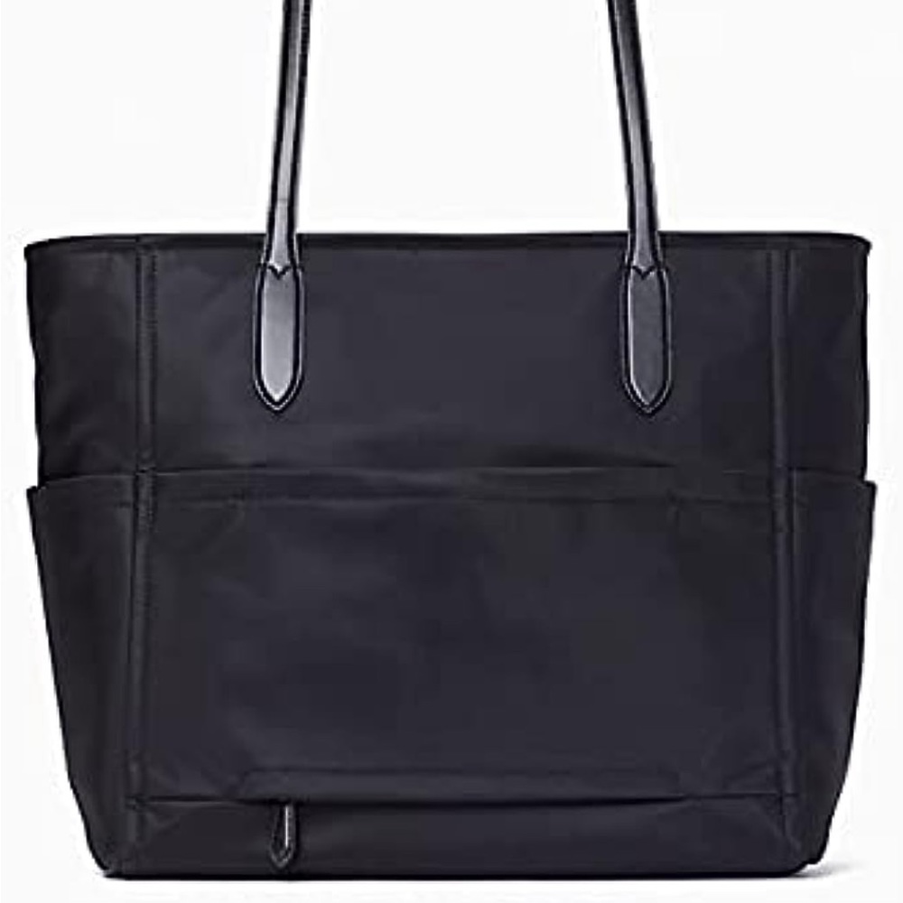 NWT, Kate Spade Black Nylon Chelsea Tote Bag! - Picture 4 of 9